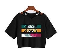 zhedu My Hero Academia Maglietta Cute Anime Boku No Hero Academia Maglietta Cool Todoroki Graphic Maglietta Manga Top Tees Donna (S,Color 03)