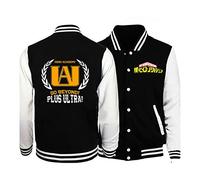 zhedu Uniforme da Baseball My Hero Academia Felpa con Cappuccio Autunno Inverno Moda Giacche Pullover Abbigliamento Street Cappotto Stile Oversize (XXL,Color 05)