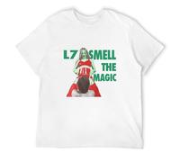 zhen xin cai Todl L7 Herr Smell The Magic Men's T Shirt T-Shirt Whites