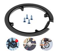 ZHENA Bicicletta Paracatena, Copricatena Disco di Protezione in PVC Universale per 42T 44T Catena Bici MTB