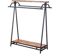 ZHENCHAO Appendiabiti, Porta Abiti, espositori per Negozi di Abbigliamento, scaffali Commerciali, grucce di Grande capacità, Organizer per Scarpe, Cappelli, Sacchi per la Biancheria