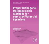 Zhendong Luo Go Proper Orthogonal Decomposition Methods for Partial (Tascabile)