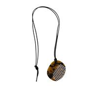 ZHENGCI Collana con ciondolo a pettine alla moda per lo styling frangia portatile robusto acrilico gioielli accessorio per donne signore quotidiano noi