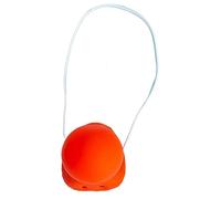 ZHENGCI Naso da clown in gomma rossa che scricchiola il naso da clown con naso da clown divertente con elastico per Natale