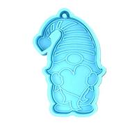 ZHENGCI Portachiavi Nani Portachiavi Stampo in Resina Portachiavi San Valentino Stampo in resina Stampo in silicone Gioielli fatti a mano Stampo epossidico