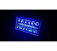 Zhengdian Electronic Piercing Insegna Luminosa LED Nuovo Scudo Laden reklame Neon Neon Segno Tattoo