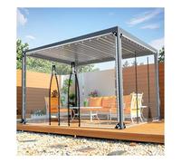 ZHENGQIAN Telo in PVC Trasparente con Cerniera,telone con Cerniera,Telone Impermeabile 700 g/m² in PVC,Resistente ai Raggi UV Resistente agli Strappi,Personalizzabili(H2.9xW6M/H9.51xW19.68ft)