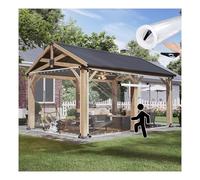 ZHENGQIAN Telone Trasparente in PVC con Cerniera,Telone in PVC 680g/m²,Tende Divisorie in Vinile,Telone Occhiellato Impermeabile Rinforzato PVC,per Balcone, Giardino, Serra(H2.6xW9M/H8.53xW29.53ft)