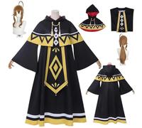 zhengzhouyuetu Moncia Cosplay Costumi The Secret of Silent Witch Personaggio Fancy Dress Up Adulto Uniforma Outfits Set completo Halloween Carnevale Party