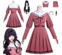 zhengzhouyuetu Waguri Kaoruko Cosplay Costumi The Fragrant Flower Blooms with Dignity Personaggio Fancy Dress Up Adulto Uniforma Outfits Set completo Halloween Carnevale Party