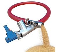 zhenmaster Alimentatore a Coclea 2000W, Macchina Aspirazione Grani Portatile, Trasportatore a Coclea Elettrico, 220-440 Lbs/Min con Tubo Flessibile per Cemento Sabbia Fertilizzante, Uso Agricolo