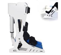 zhenmaster Ankle Rehabilitation Training Equipment, Electric Ankle Trainer with Remote Control, 9-Speed Angle Adjustable, -45°~50° Interval Exercise, for Pain Relief and Pressure Relief
