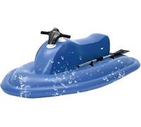 zhenmaster Barca Gonfiabile Elettrica Pieghevole con Scooter Subacqueo 500W, Autonomia 130min, Profondità 40m, Kit Sport Acquatici Familiare per 2, 10 Marce, Design Pieghevole per Bagagliaio