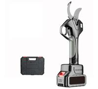 zhenmaster Cesoie Potatura a Batteria SK5 con Motore Brushless e Display LCD - Taglia Rami con Asta Telescopica - Attrezzo Potente e Sicuro per Giardini, Alberi e Vigneti(Withoutpole)