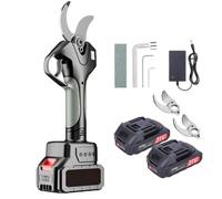 zhenmaster Forbici Elettriche Potatura SK5 con Asta Estensibile - Strumento da Giardino a Batteria con Motore Brushless e Doppia Batteria - Taglio Preciso e Sicuro per Rami Grossi(Withoutpole)