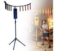 zhenmaster Gioco Di Sfida Con Bastoncini Per La Coordinazione Occhio-mano | Dotato Di 10 Bastoncini, 5 Velocità E 6 Livelli, Gioco Per L'allenamento Dei Riflessi Con Molteplici Modalità(Blue)