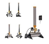 zhenmaster Lanciatore Coriandoli ad Angolo Regolabile - Confezione da 2 Cannone Professionale a Telecomando Senza Fili 150W Macchina Coriandoli Autoportante Per Matrimoni, Feste, Palco