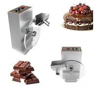 zhenmaster Macchina Colata E Tempera Cioccolato, Pentola Professionale per Temperare Cioccolato, Con Piatto Rotante Miscelatore 28,5 Cm, Riscaldatore Regolabile 35-55 Giri/Min & 0-95°c(A)