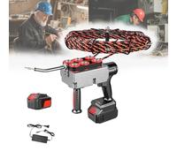 zhenmaster Macchina per Trazione Fili con Motore Brushless, Controllo Velocità e Arresto Intelligente, Perfetta per Lavori di Impianto Domestico(37500mah,30m-line)