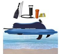 zhenmaster Motoscafo da Viaggio Leggero con Borsa Trasporto e Pompa d'Aria Manuale, Elica 40m Profondità, Velocità Max 10km/h, Ricarica Rapida 3,5 Ore per Nuoto e Immersioni in Mare