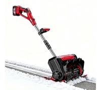 zhenmaster Pala Neve Cordless 20V con 2x4.0Ah Batterie E Motore Brushless 1200W, Soffiatore Neve Elettrico 32cm Larghezza, Getto Fino A 8m, Ideale per Driveway, Scale, Terrazze E Cortili