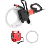 zhenmaster Se-ga Calcestruzzo 8900W Professionale, Lama Titanio 41/52cm, Taglio Profondo, Pompa Acqua, Motore Brushless 3300RPM, per Taglio Pareti, Ristrutturazione e Lavori Stradali(40cmCutDpth)