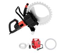 zhenmaster Taglierina per Calcestruzzo 8900W, Se-ga a Disco per Muri con Pompa Acqua, Lama Titanio 41/52cm, Taglio Profondo 40cm, Motore Rame, per Ristrutturazione e Lavori Edili(30cmCutDpth)