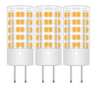 ZHENMING Lampadina a LED GY6.35 da 4 W, 12 V, luce bianca calda, 3000 K, attacco JC Bi-Pin, sostituisce 40 W, JC G6.35, alogena, 3 pezzi, E14T2864