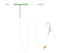 ZHENNB Accessori per attrezzatura da pesca Amo da pesca sul retro del gamberetto Pompano Long Casting Hook And Line Attrezzatura ricreativa