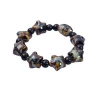 ZHENNB Delicati gioielli in ceramica fatti a mano con perline in ceramica con motivi di gatti per gli appassionati di moda perline vivaci