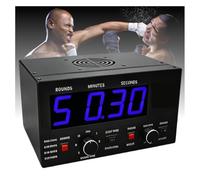 ZHENYUWANG Timer a intervalli a LED, Timer Professionale per Palestra. Blue | È possibile scegliere un numero illimitato di cicli e regolare il volume e la durata dell'esercizio.