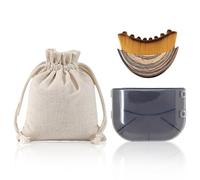 ZHERIKAH Spazzola per Il Viso, Face Brush, Lymphatic Face Brush con Coperchio, Adatto per L'uso su Più Parti Del Viso, Intorno Agli Occhi, Collo e Mento per Ridurre Il Gonfiore