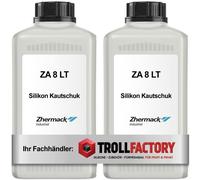 Zhermack gomma siliconica ZA 8 LT, Shore 8, traslucida, morbida, silicone per duplicazione