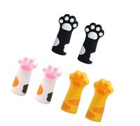 ZHGFXIN 6 cappucci in silicone a prova di masticazione, protezione per la punta della matita per bambini, studenti, ricompensa, regalo di compleanno