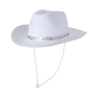 ZHGFXIN Bachelorettes Party Panama Cappello per Sposa Bella Nuziale Doccia Cowgirls Ragazza Carnevale Festa Fotografia Copricapo Dress Up Cappello