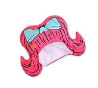 ZHGFXIN Parrucche con fiocco di Halloween copricapo per giochi di ruolo feste in costume cappello di peluche fiocco cartone animato facile da indossare accessorio per capelli