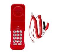 ZHGFXIN Telefono fisso fisso con cavo per la linea di comunicazione per controllare il telefono fisso con copertura telescopica e funzione di ricomposizione con cavo