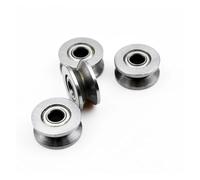 ZHGUIMING 10 pezzi V624ZZ cuscinetto 4x13x6mm V Groove 624 rullo ruota V624 cuscinetti a sfera macchina da ricamo puleggia cuscinetto in acciaio cromato