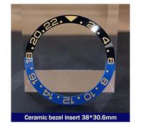 ZHGUIMING 38mm * 30.6mm Lunetta in ceramica GMT e inserto for orologio subacqueo for orologio da uomo da 40 mm Sostituisci gli inserti della lunetta dell'orologio del quadrante dell'orologio(51ceramic