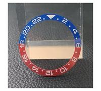 ZHGUIMING 38mm * 30.6mm Lunetta in ceramica GMT e inserto for orologio subacqueo for orologio da uomo da 40 mm Sostituisci gli inserti della lunetta dell'orologio del quadrante dell'orologio(50ceramic