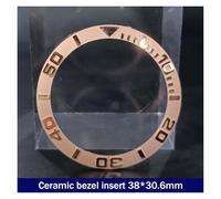 ZHGUIMING 38mm * 30.6mm Lunetta in ceramica GMT e inserto for orologio subacqueo for orologio da uomo da 40 mm Sostituisci gli inserti della lunetta dell'orologio del quadrante dell'orologio(26ceramic