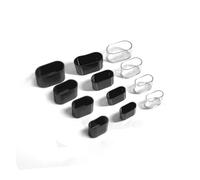 ZHGUIMING 8 pezzi Ovale Antiscivolo Gamba del Tavolo Tappo Calzino Silicone Sedia Copertura del Piede Pad Protezione Pavimento in Legno Tubo Foro Tappo Accessori for Mobili(20X40MM-01)