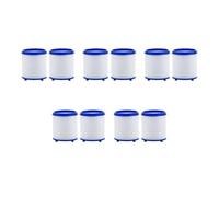 ZHGUIMING Elementi filtranti for rubinetto, filtro purificatore d'acqua for doccia, filtrazione in cotone PP for cucina e bagno, rimuove il cloro e i metalli pesanti.(8SET)