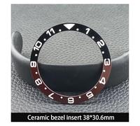 ZHGUIMING Lunetta in ceramica da 38 mm * 30,6 mm e inserto for orologio subacqueo for orologio da uomo da 40 mm Sostituisci gli inserti della lunetta dell'orologio del quadrante(NO.147 Ceramic)
