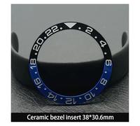ZHGUIMING Lunetta in ceramica da 38 mm * 30,6 mm e inserto for orologio subacqueo for orologio da uomo da 40 mm Sostituisci gli inserti della lunetta dell'orologio del quadrante(NO.45 Ceramic)