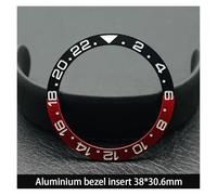 ZHGUIMING Lunetta in ceramica da 38 mm * 30,6 mm e inserto for orologio subacqueo for orologio da uomo da 40 mm Sostituisci gli inserti della lunetta dell'orologio del quadrante(NO.35 Aluminium)