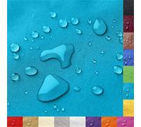 ZHhan Waterproof Polyester Fabric, 12,000 mm Water Column, 150 cm Wide, Quantity = Meter, Measured by The Meter, Waterproof, Tear-Resistant, Durable, Outdoor Fabric,（Blue，1.5m）