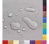 ZHhan Waterproof Polyester Fabric, 12,000 mm Water Column, 30 cm Wide, Quantity = Meter, Measured by The Meter, Waterproof, Tear-Resistant, Durable, Outdoor Fabric,（Grey，0.3m）