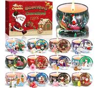 ZHHGOO Candele Profumate Natalizie, 12Pcs Candele Profumate Regalo Set Cera di Soia Naturale Candele Aromaterapia per Natale Compleanno La Festa Nuziale Festa della Mamma Decorazione