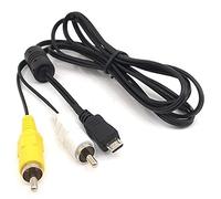 ZHHSUNY 140CM Cavo Adattatore Micro USB Maschio A 2 R C A AV Audio Video Per Cellulare